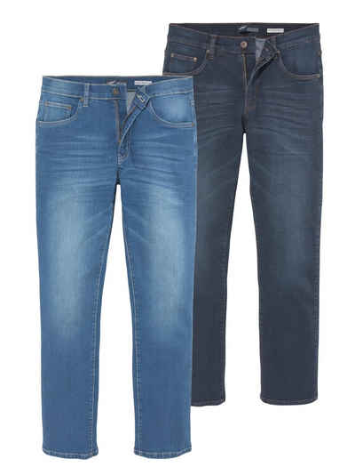 Arizona Stretch-Jeans Willis (Packung, 2-tlg) Straight Fit