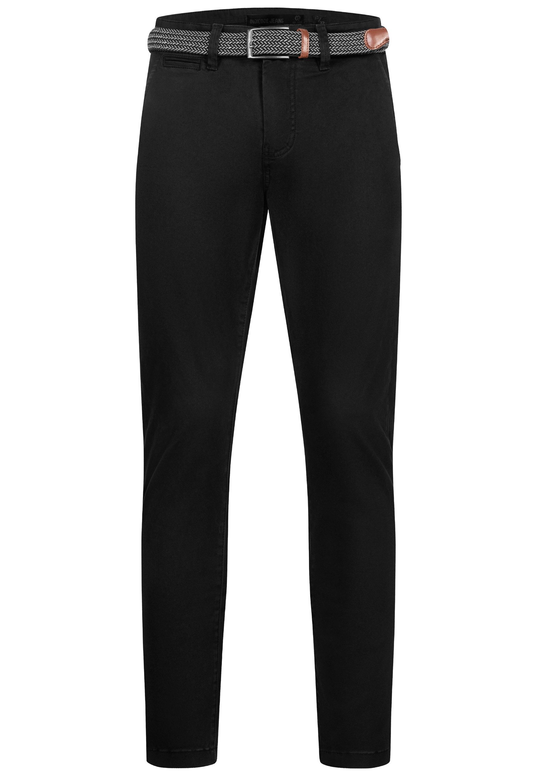 Indicode Chinohose Herren Eary Chino Hose Herrenhose aus elastischer Baumwo günstig online kaufen