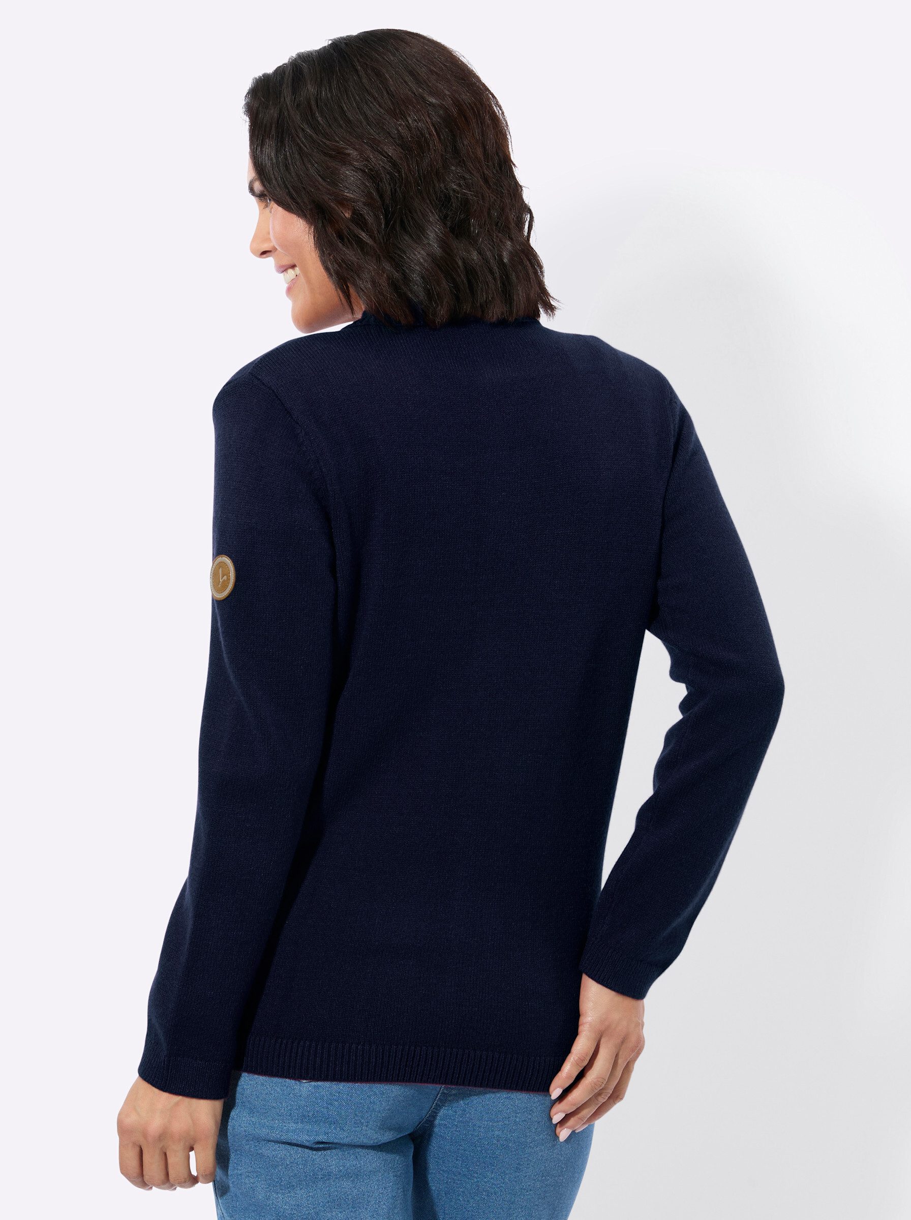 Witt Strickjacke Strickjacke Langarm Jersey