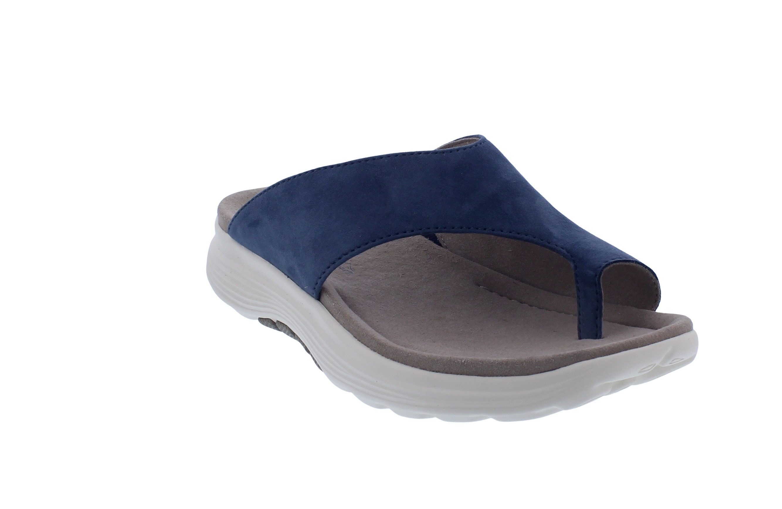 Gabor Rollingsoft Rollingsoft Zehensteg-Pantolette 66.812.36, Samtchevreau, günstig online kaufen
