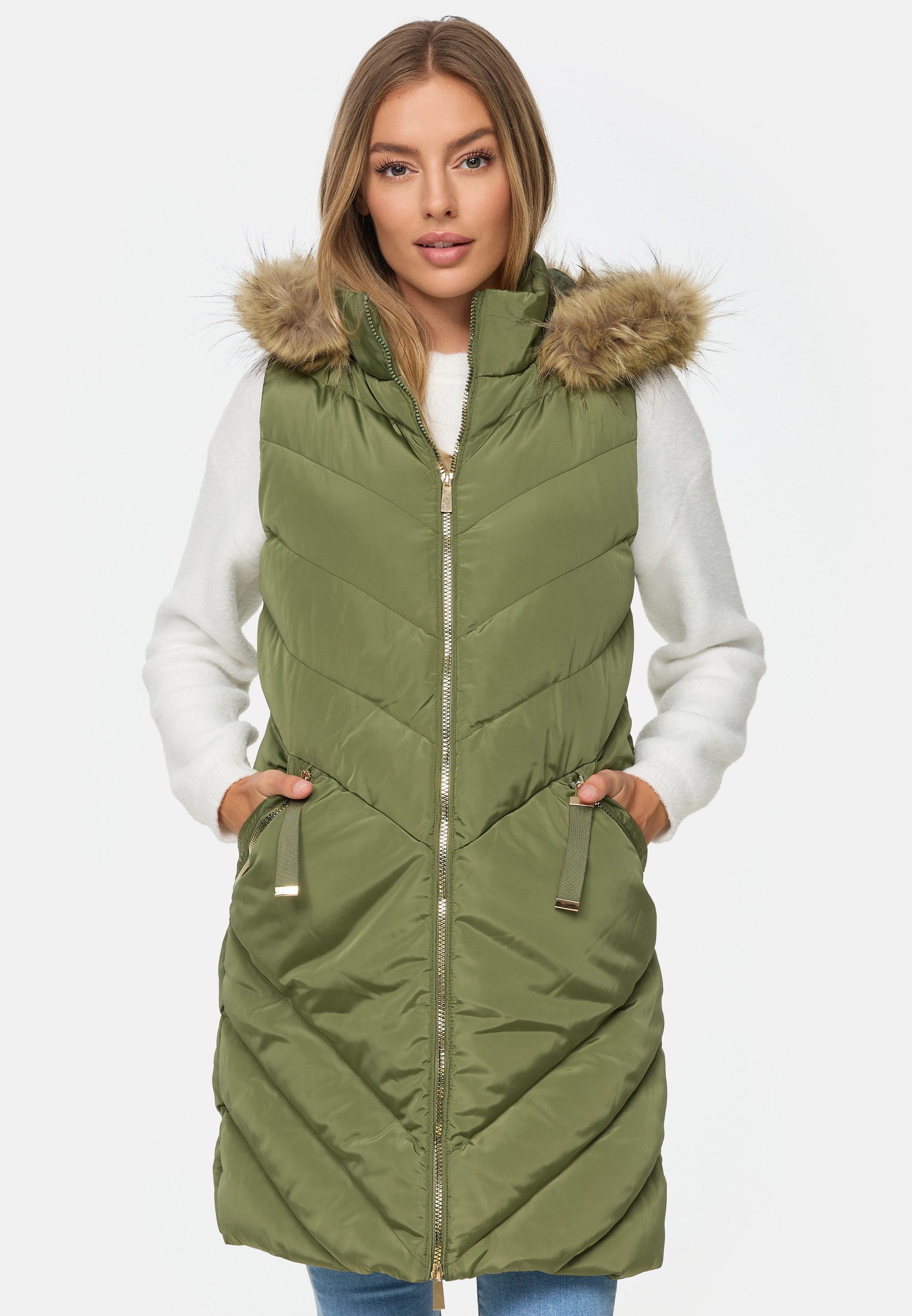 Threadbare Softshellweste mit gemütlicher Kapuze günstig online kaufen