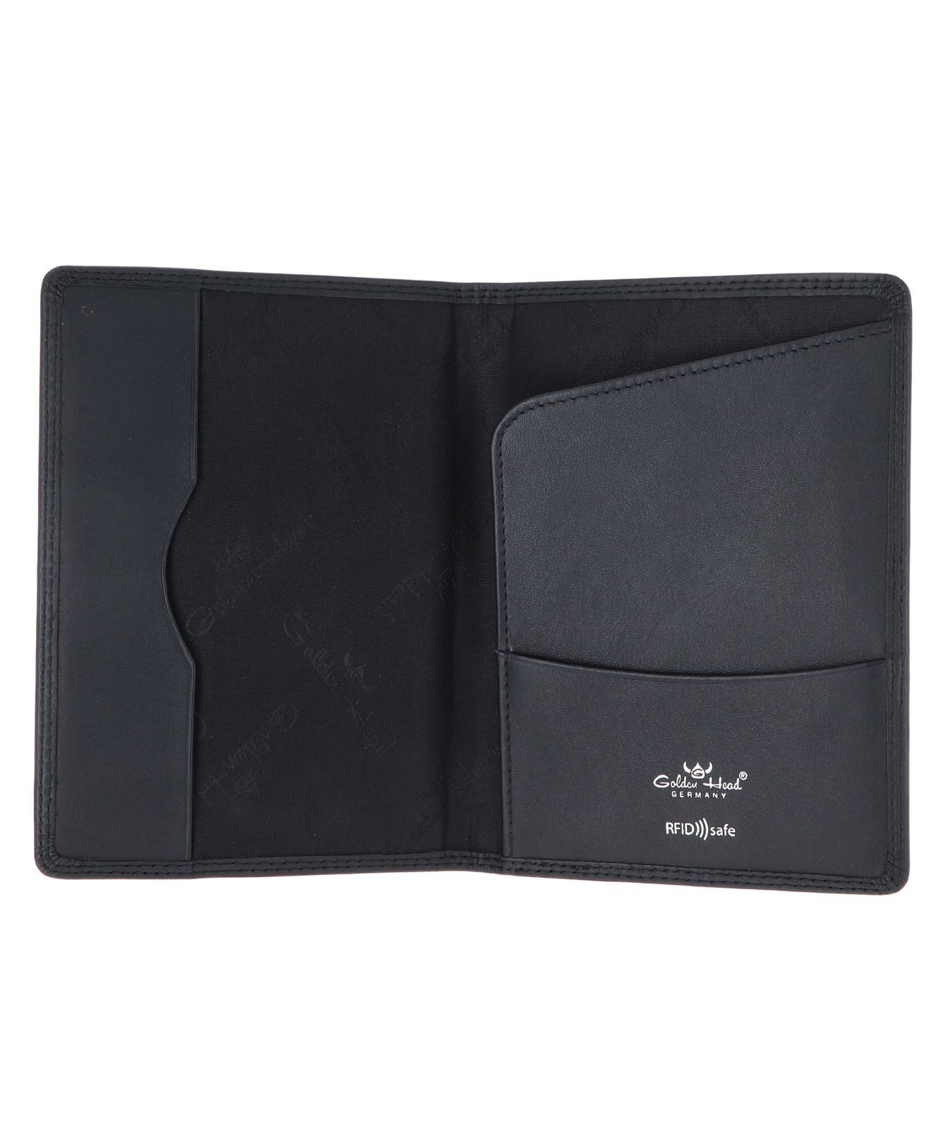 Golden Head Etui Reisepassetui 4455, aus echtem Rindsleder mit RFID-Blocker Schutz