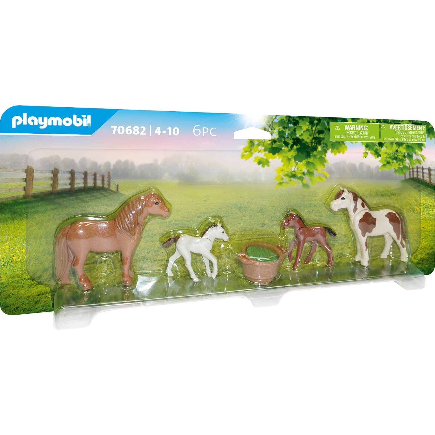 Playmobil® 70682 Country Ponys mit Fohlen Konstruktions-Spielset günstig online kaufen