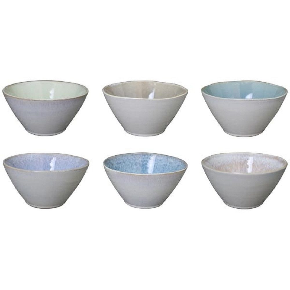 Exner GmbH Garten- & Wohnaccessoires Servierschale Exner eine Schale MalO, Stoneware, 15,7x15,7x8,2 cm, 271149, (1-tlg)