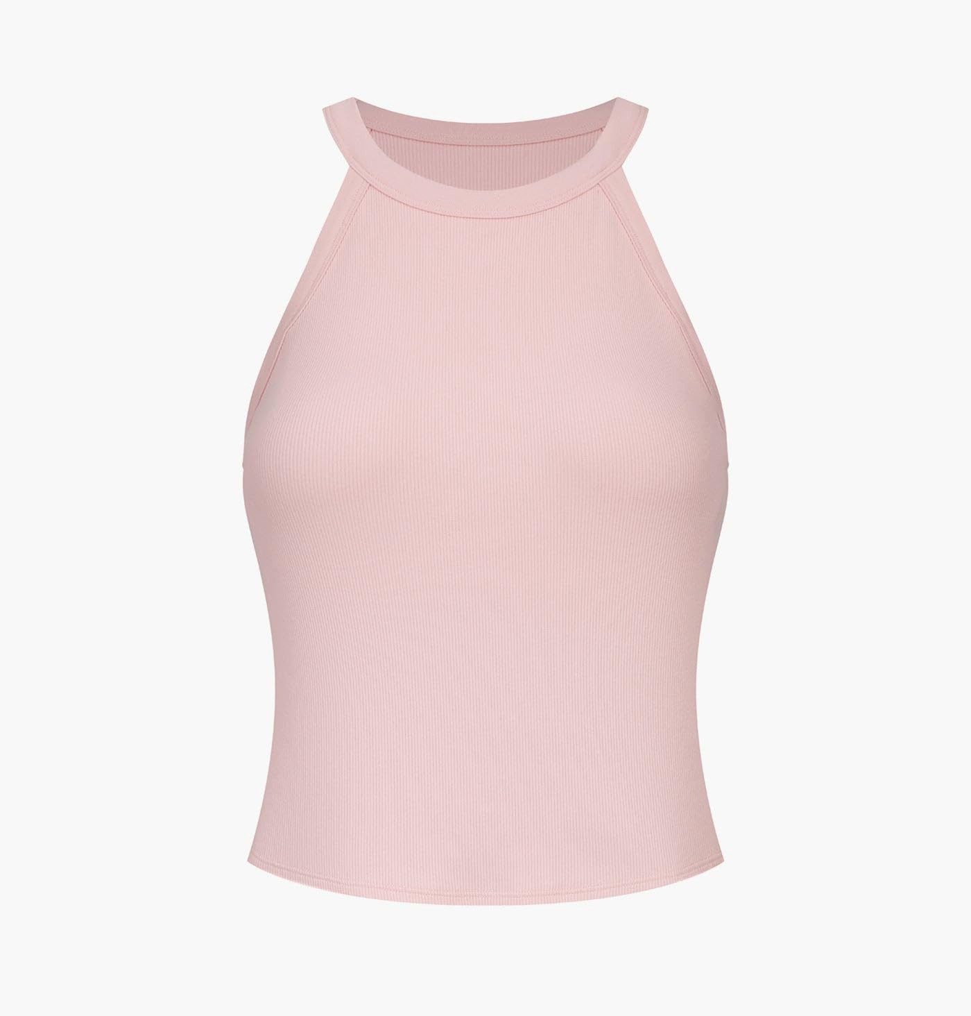 cfab by creamy fabrics BH-Hemd Neckholder Bratop-Lotus Rose-M (1-tlg) günstig online kaufen