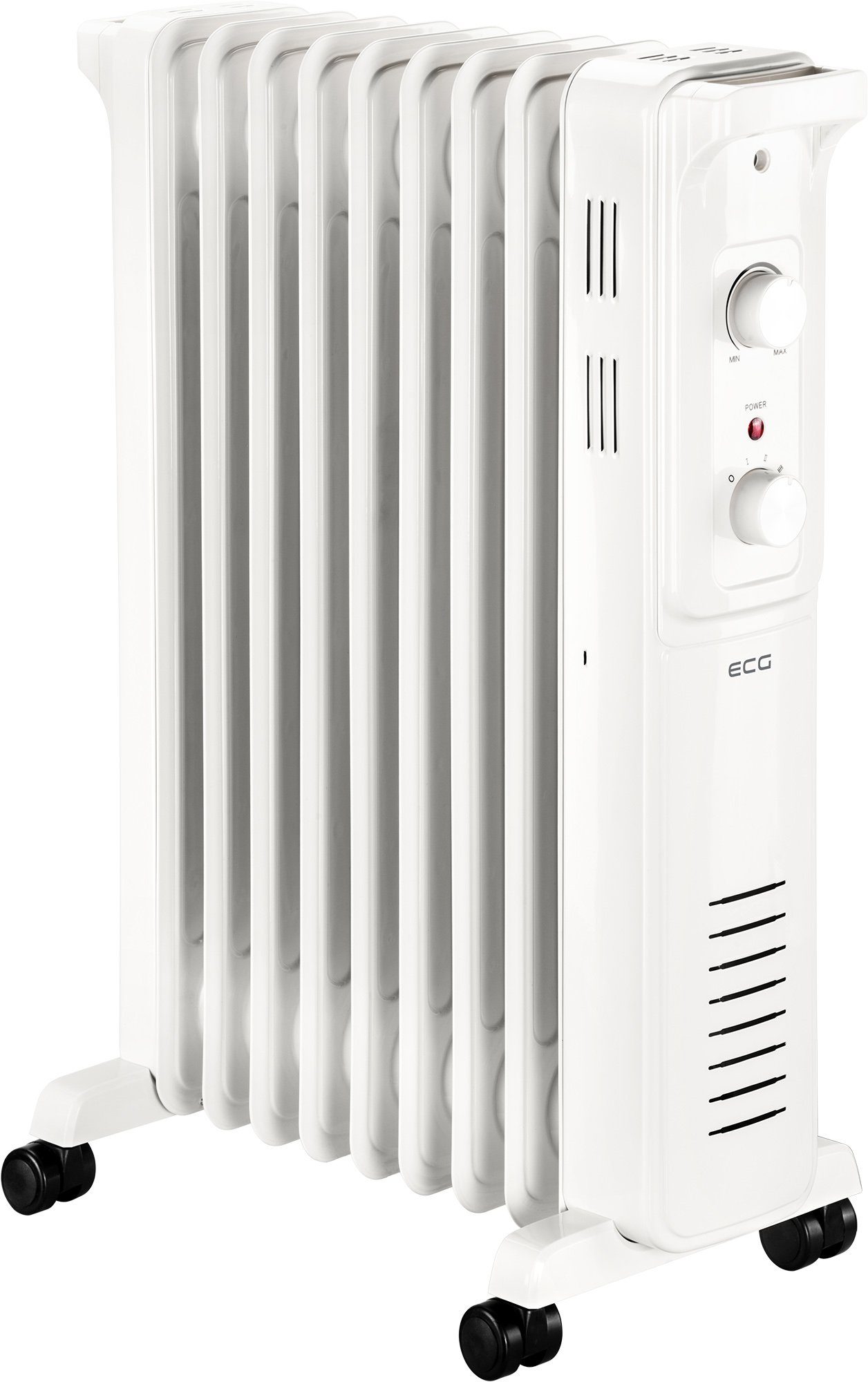 ECG Ölradiator OR 2090, 2000 W, Ölradiator mit 9 Rippen