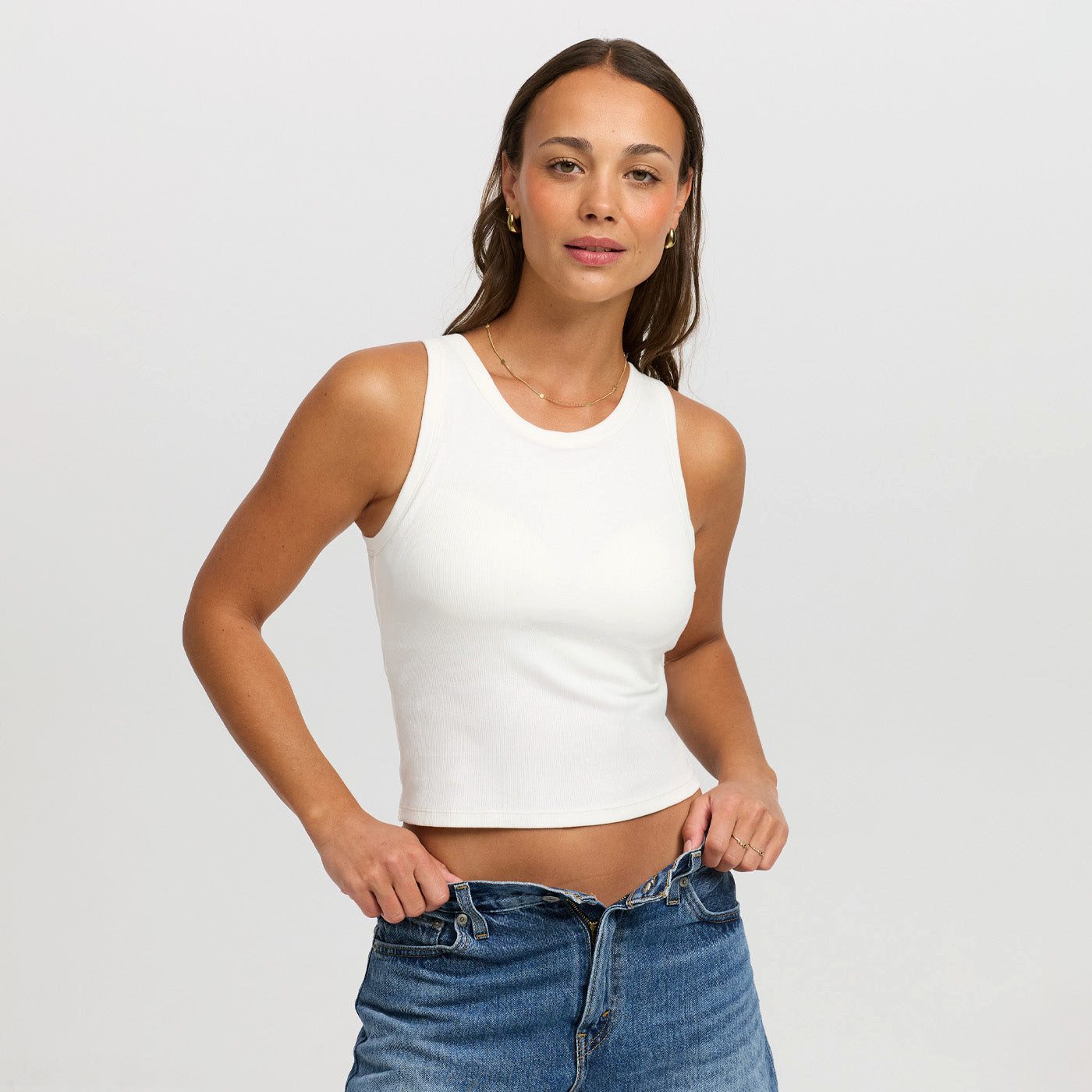 cfab BH-Hemd Tank Bratop-Snow White-XS (1-tlg)