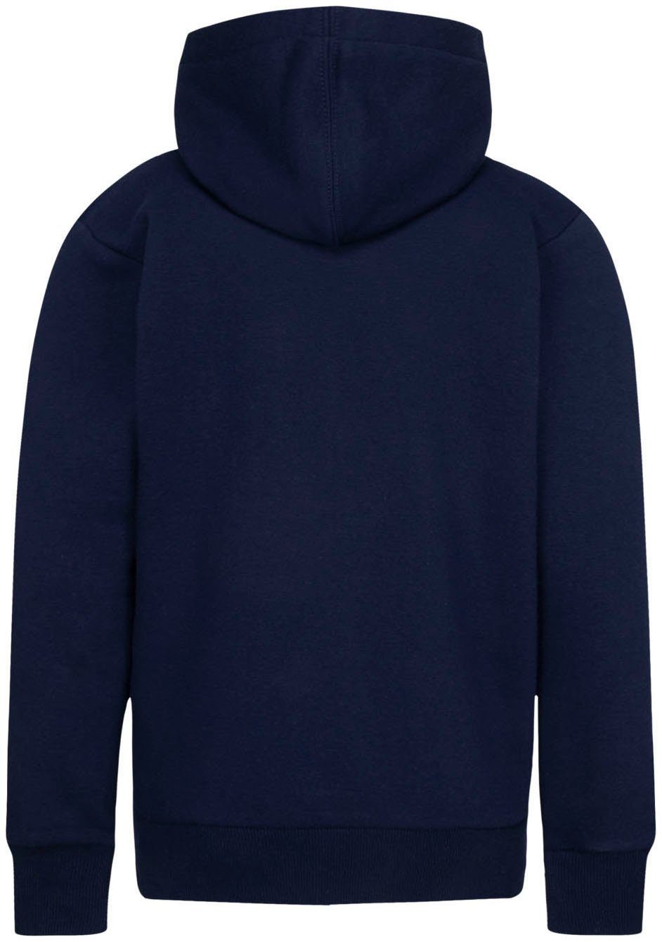 Converse Kapuzensweatshirt für Kinder mit farblich passender Fütterung, in bedruckter oder unifarbener Optik – Bild 3 von 5