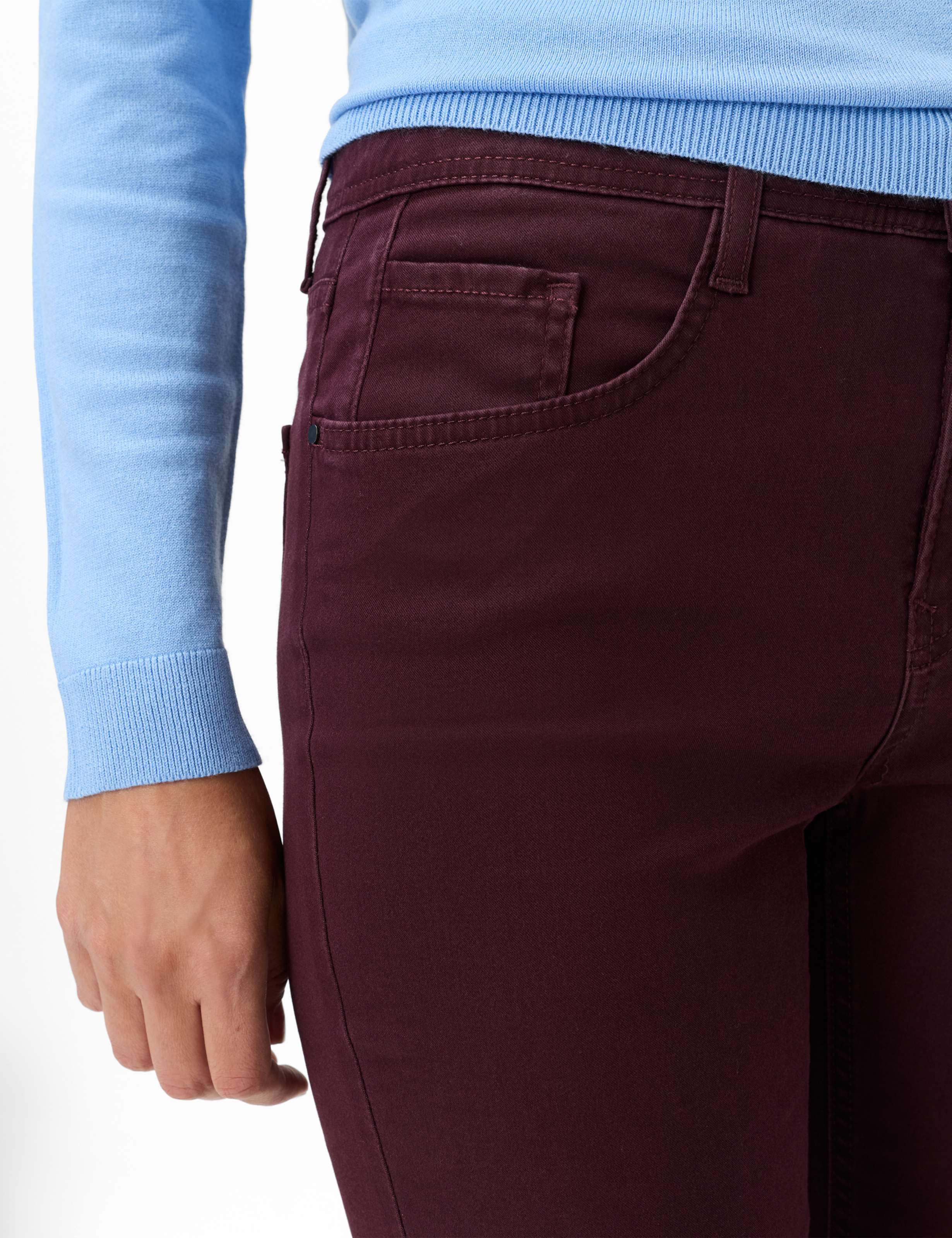 Brax 5-Pocket-Hose Style CAROLA Cotton Dream: Five-Pocket-Hose im Feminine Fit – Bild 4 von 5