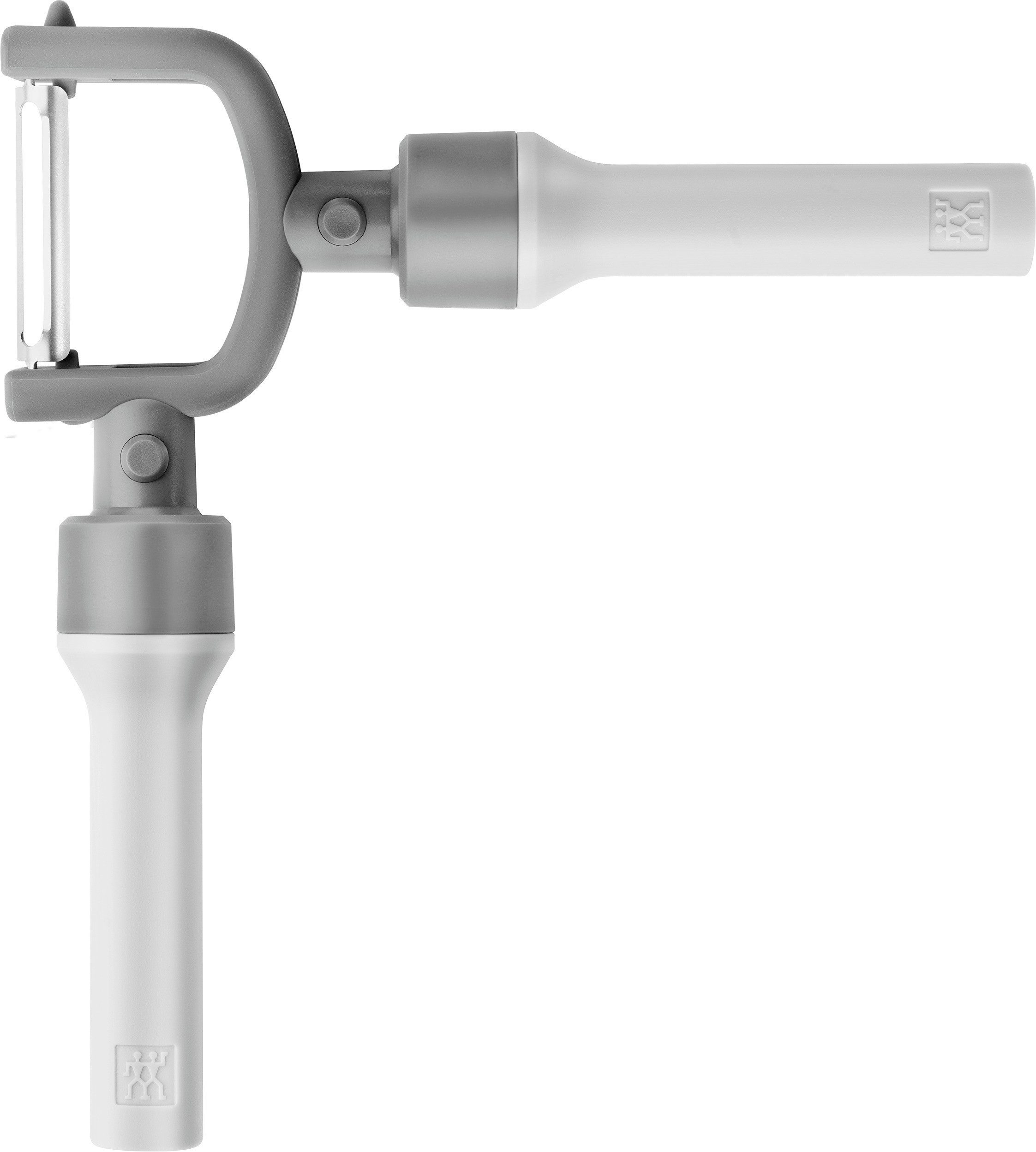 Zwilling Sparschäler Z-Cut, (2-in-1-Sparschäler, Schutzhülle), 2-in-1, Lang- und Querschäler in einem, für Links- und Rechtshänder
