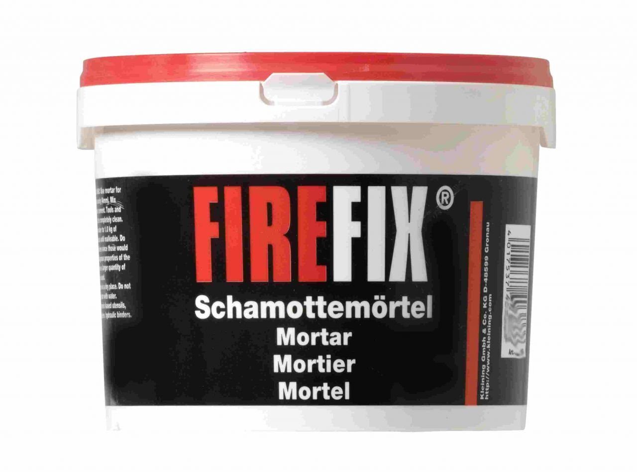 kg, Backofenrost 1,0 FireFix Firefix Holz Schamottmörtel