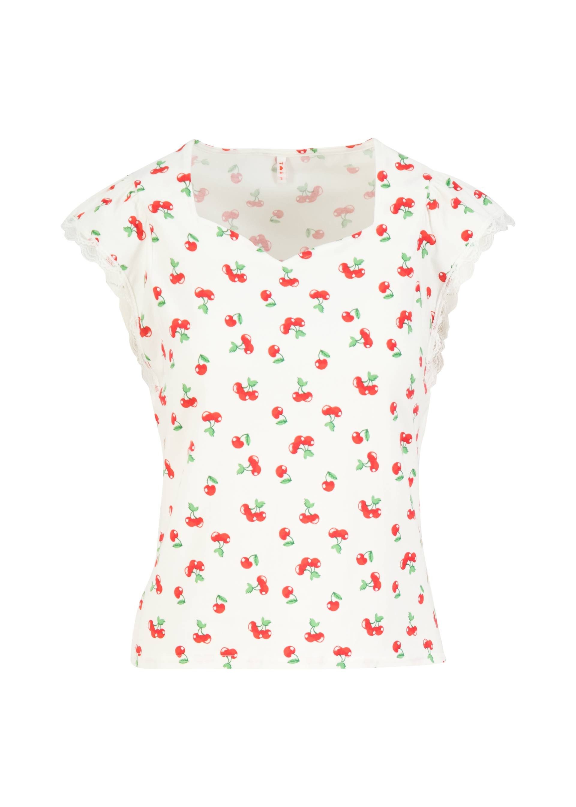 Blutsgeschwister Kurzarmshirt Charming Heart - Shirt Damen - Top - Tee - Printshirt