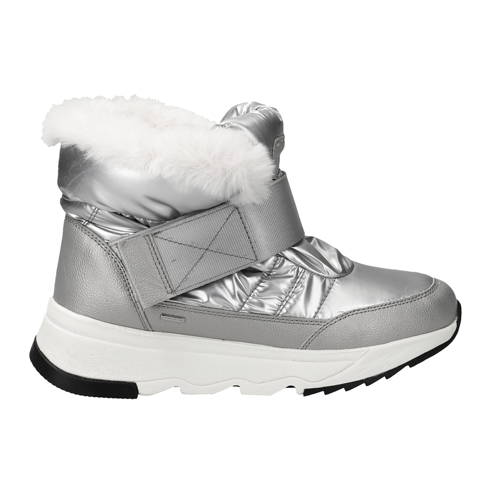 Geox GEOX FALENA, Warmfutter, Boots, Silber, Damen Winterstiefel