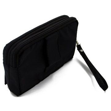 K-S-Trade Handyhülle für Realme 9 Pro Plus, Schutz Hülle Handy Hülle Gürteltasche Travelbag Handytasche mit