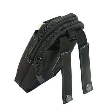 K-S-Trade Handyhülle für Huawei Y5p, Gürteltache + Kopfhörer Gürtel Tasche Holster Schutz Hülle