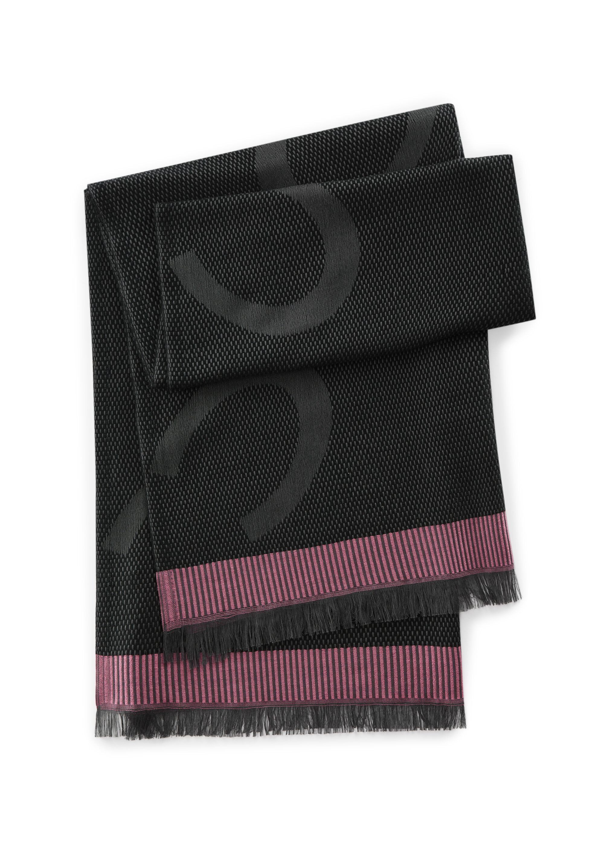 Codello Modeschal, (1-St), mit dezentem Monogramm-Muster