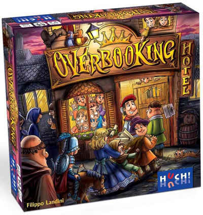 Huch! Spiel, Familienspiel OverbooKing, Made in Germany