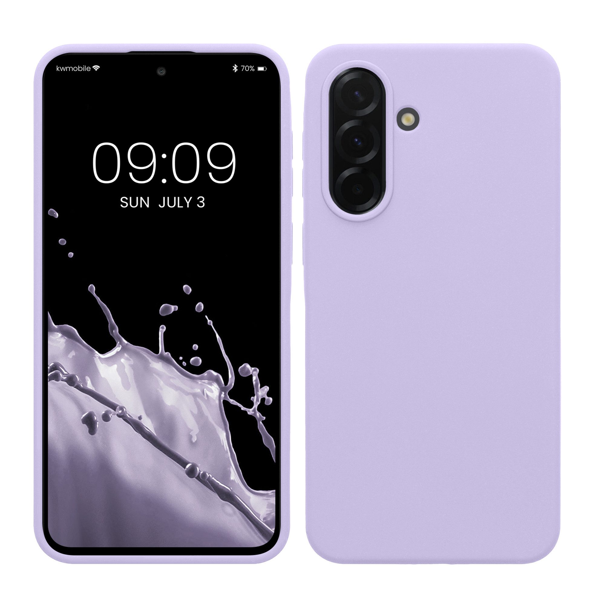 kwmobile Smartphone-Hülle Handyhülle für Samsung Galaxy A37 5G Hülle, Weiches Handy Silikon Case - Schutzhülle Cover