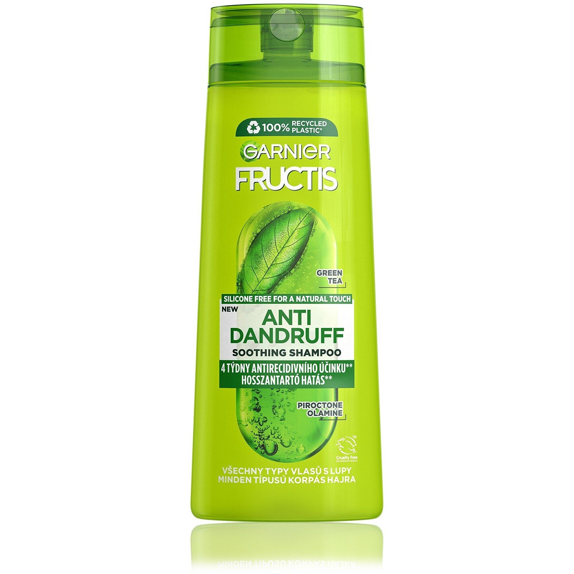 GARNIER Haarshampoo Beruhigendes Shampoo für alle Haartypen mit Schuppen