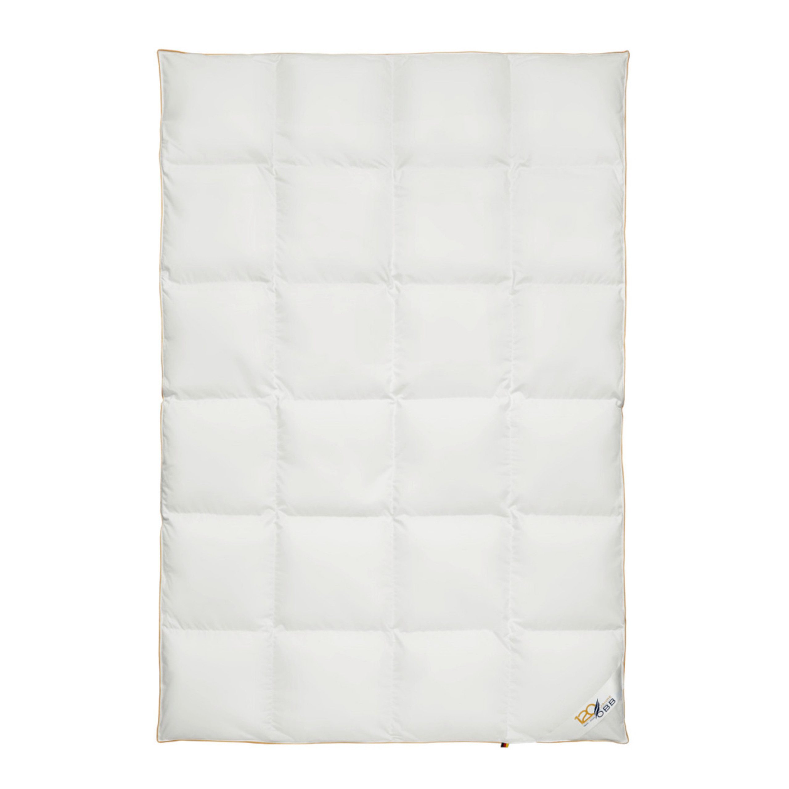 OBB Einziehdecke OBB Daunendecke 120 Jahre Ganzjahresdecke medium Größe 135x200 cm