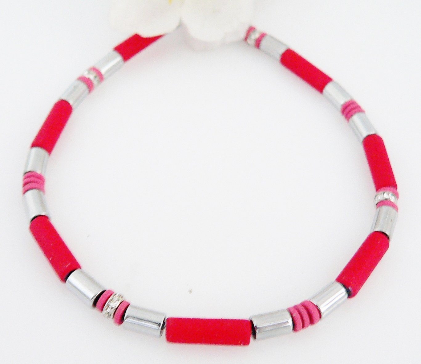 traumschmuck Perlenarmband 036aarm Armband Walze Hämatit günstig online kaufen
