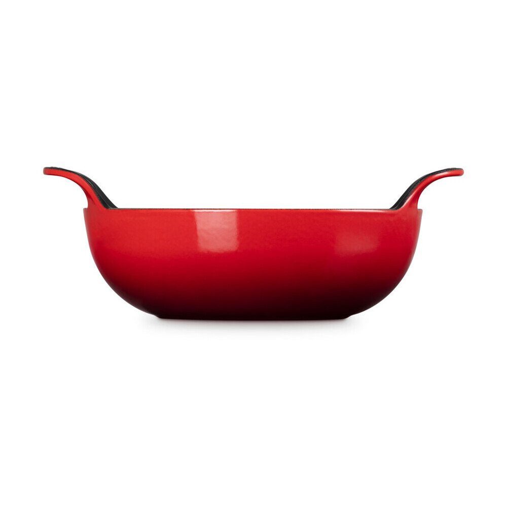 LE CREUSET Bräter Balti Dish 24 cm Classic Collection Kirschrot, Emailliertes Gusseisen, 2,7l, Gusseisen, emailliert, Handreinigung, backofengeeignet