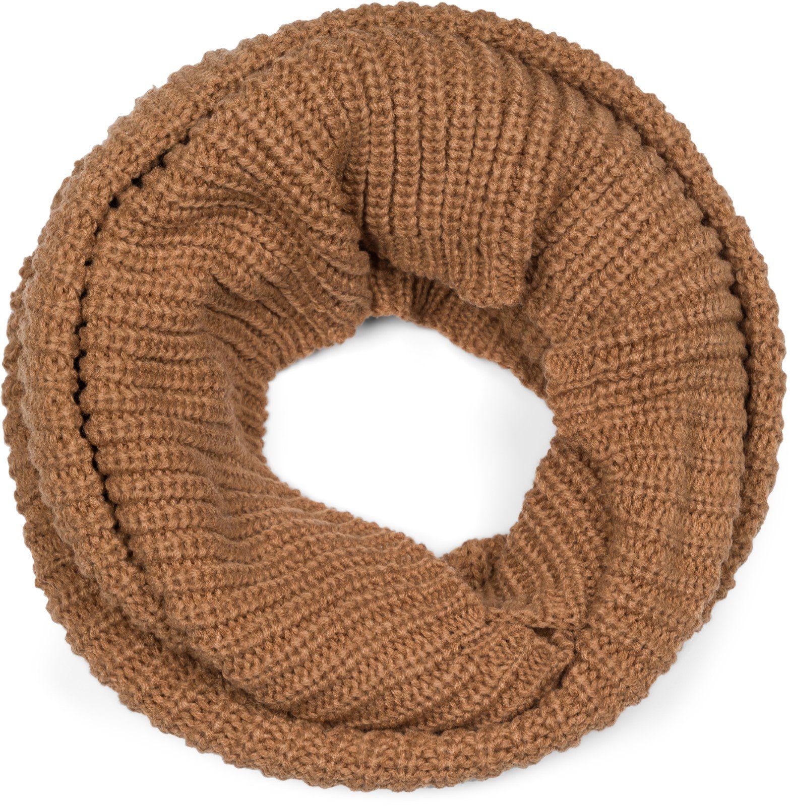 Strickschal Unifarbener Feinstrick Loop
