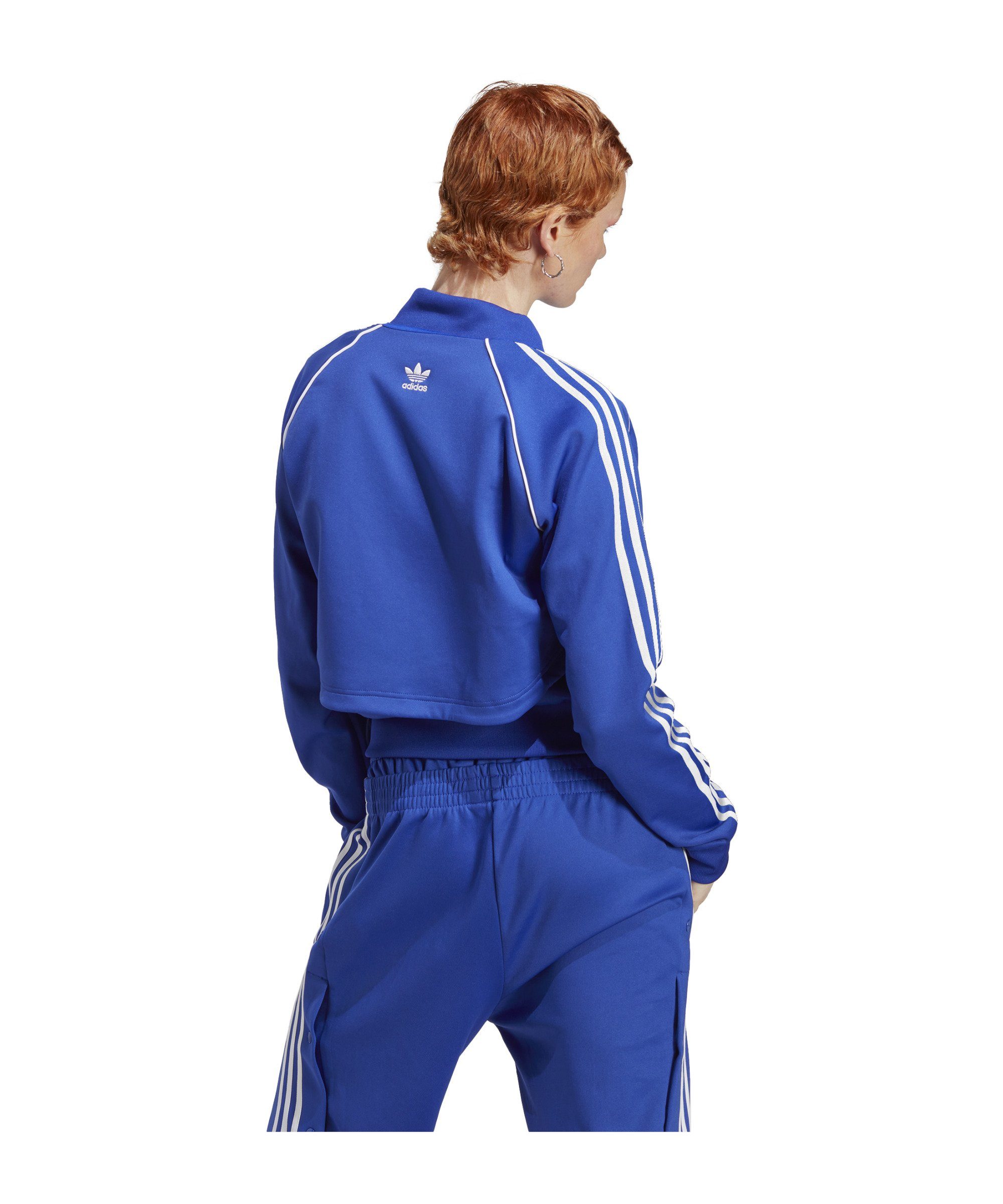 adidas Originals adidas Performance Trainingsjacke Tracktop Damen blau Jacke