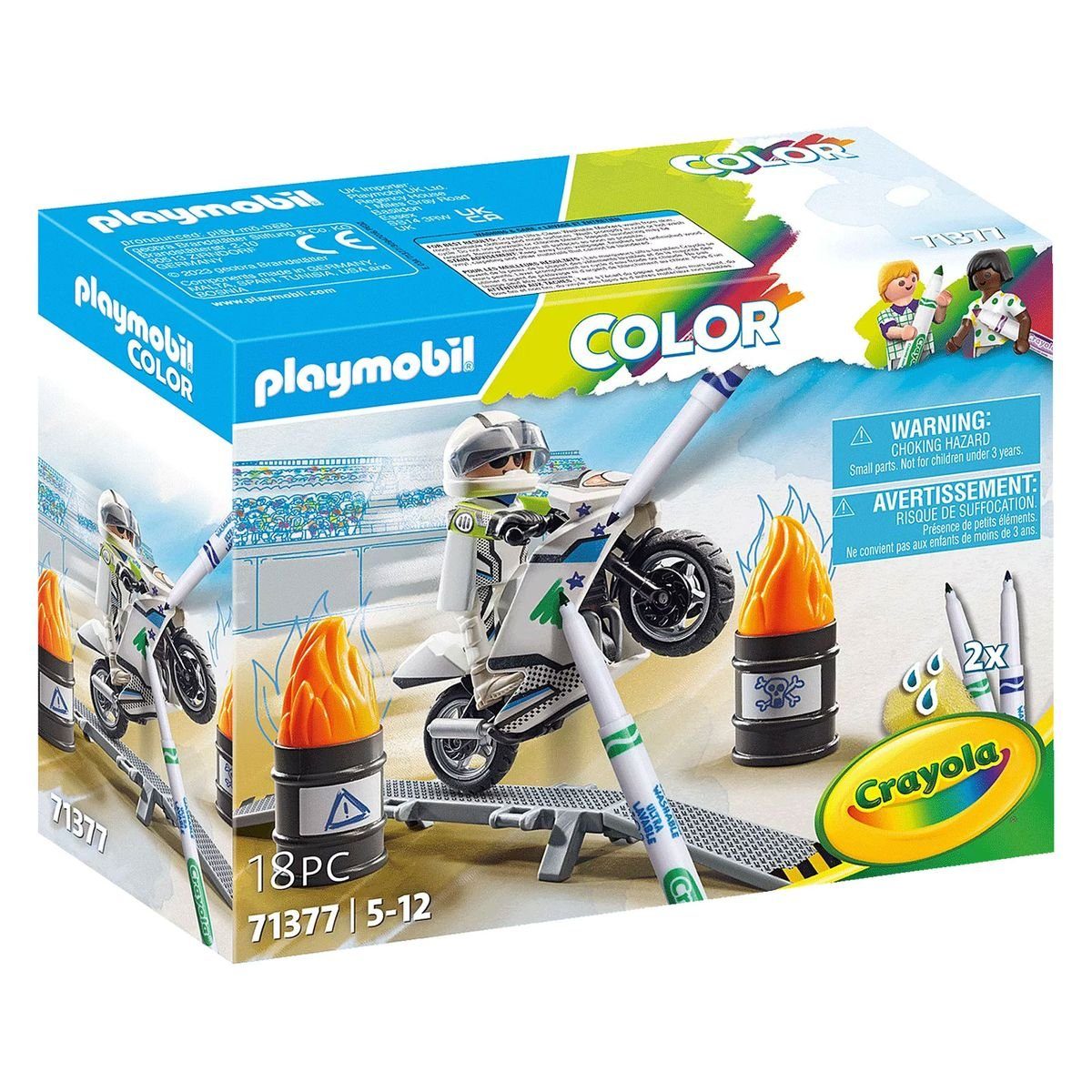 Playmobil® Spielwelt PLAYMOBIL® 71377 - Color - Motorrad