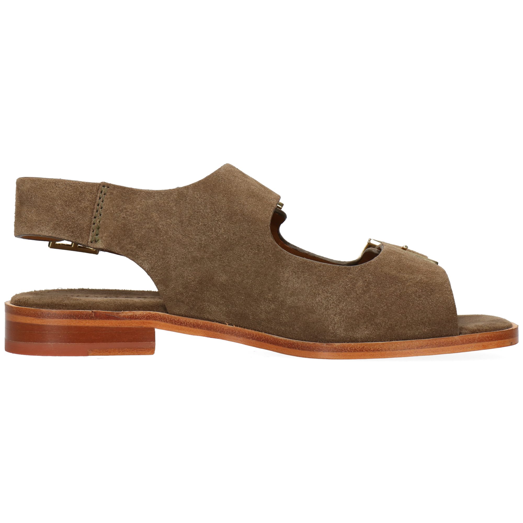 Melvin & Hamilton Everly 5 Leder-Sandalen für Damen Sandale Flache Absätze, Echtes Leder