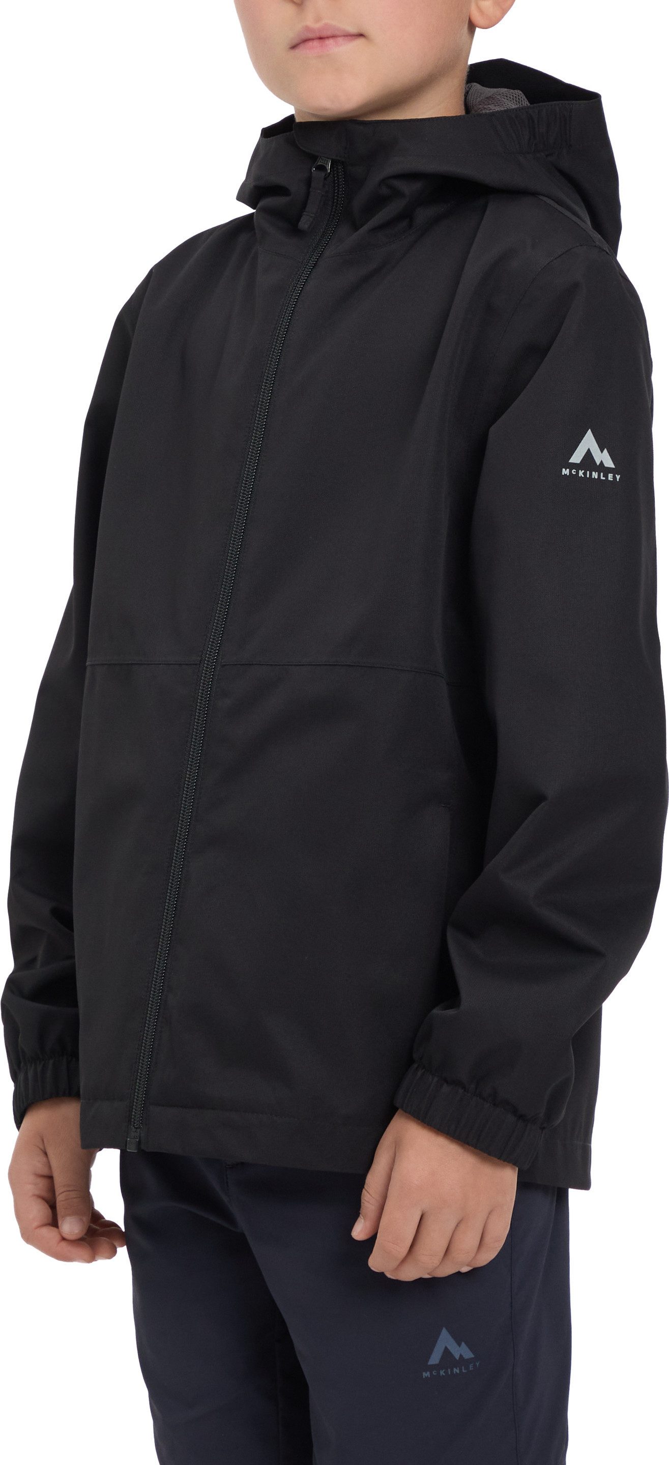 McKINLEY Outdoorjacke JU.-FUNKTIONS-JACKE TERANG II SHL B für Kinder, winddicht, atmungsaktiv, mit verschweißten Nähten