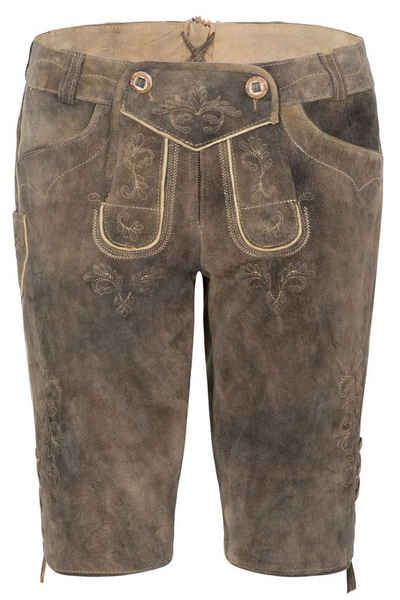 Spieth & Wensky Shorts »Lederhose Bichl kurz 45 cm«