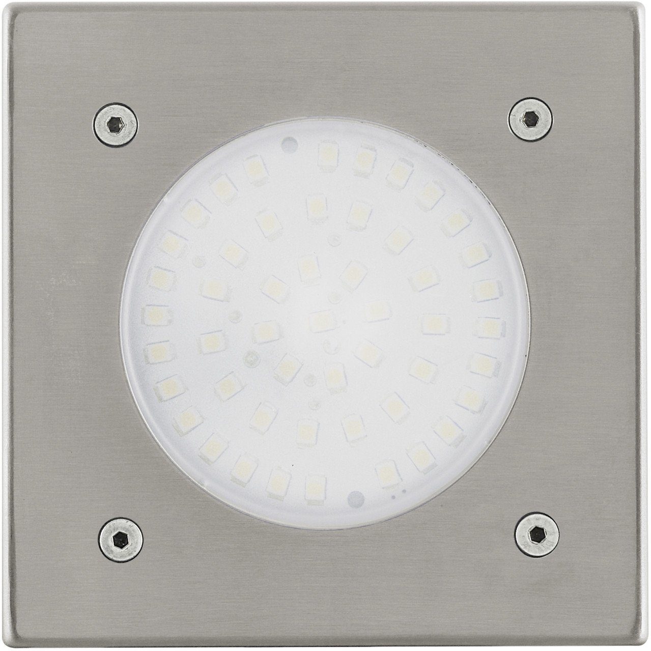 EGLO Einbauleuchte Eglo LED Außen-Einbauleuchte Lamedo 10 x 10 cm, Inkl. Leuchtmittel, Nicht dimmbar nicht Smart Home-fähig ohne Bewegungsmelder