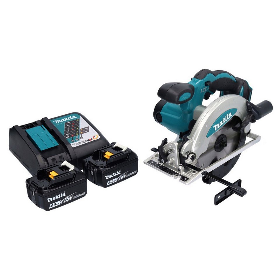 Thumbnail - Makita Kompakt-Handkreissäge DSS 610 RM Akku Handkreissäge 18 V 165 mm + 2x Akku 4,0 Ah + Ladegerä