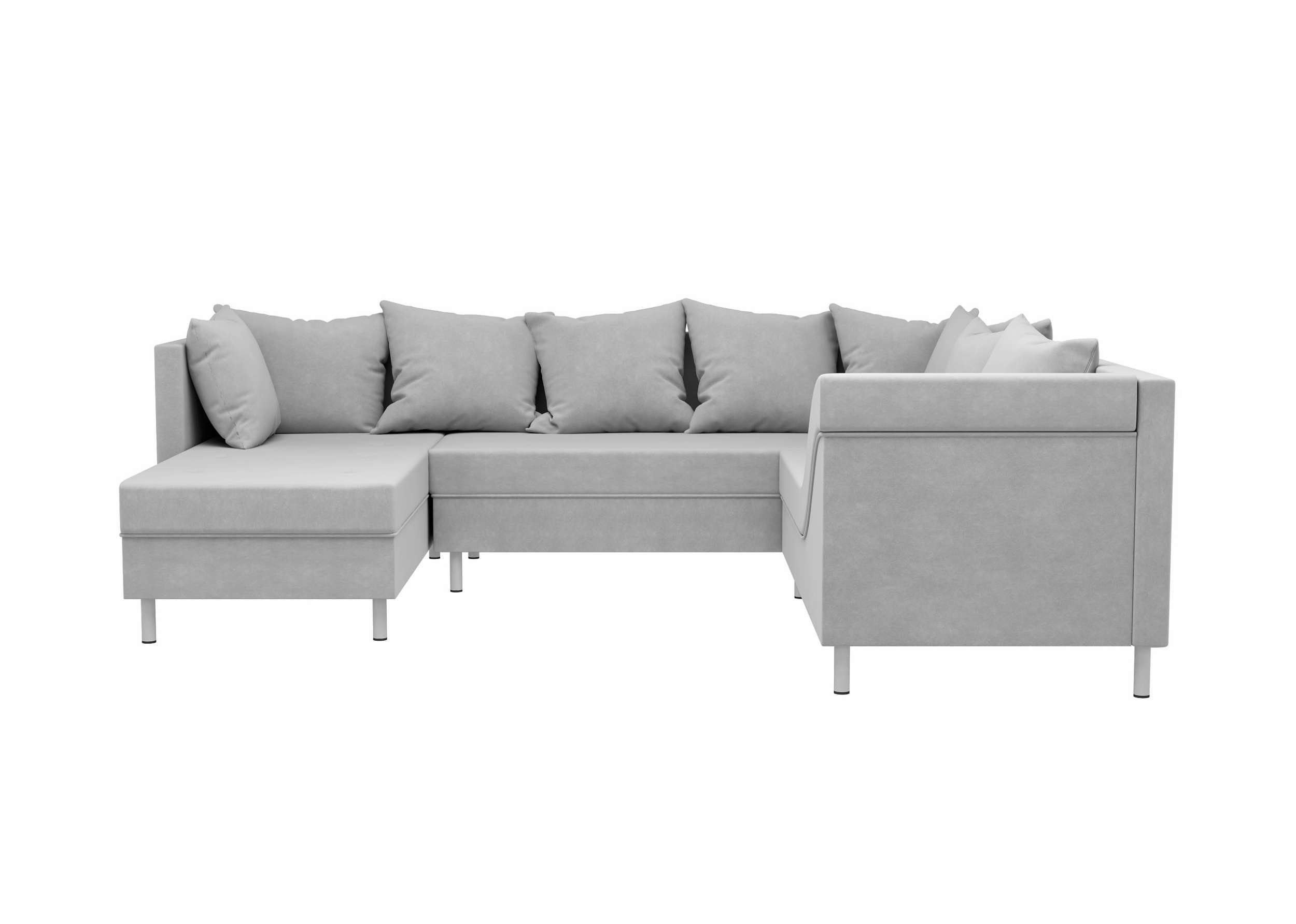 Raum oder bestellbar, made Sofa, Wohnlandschaft stellbar, im Europa frei Modern Design, U-Form, Stylefy rechts in mane links Lotos,