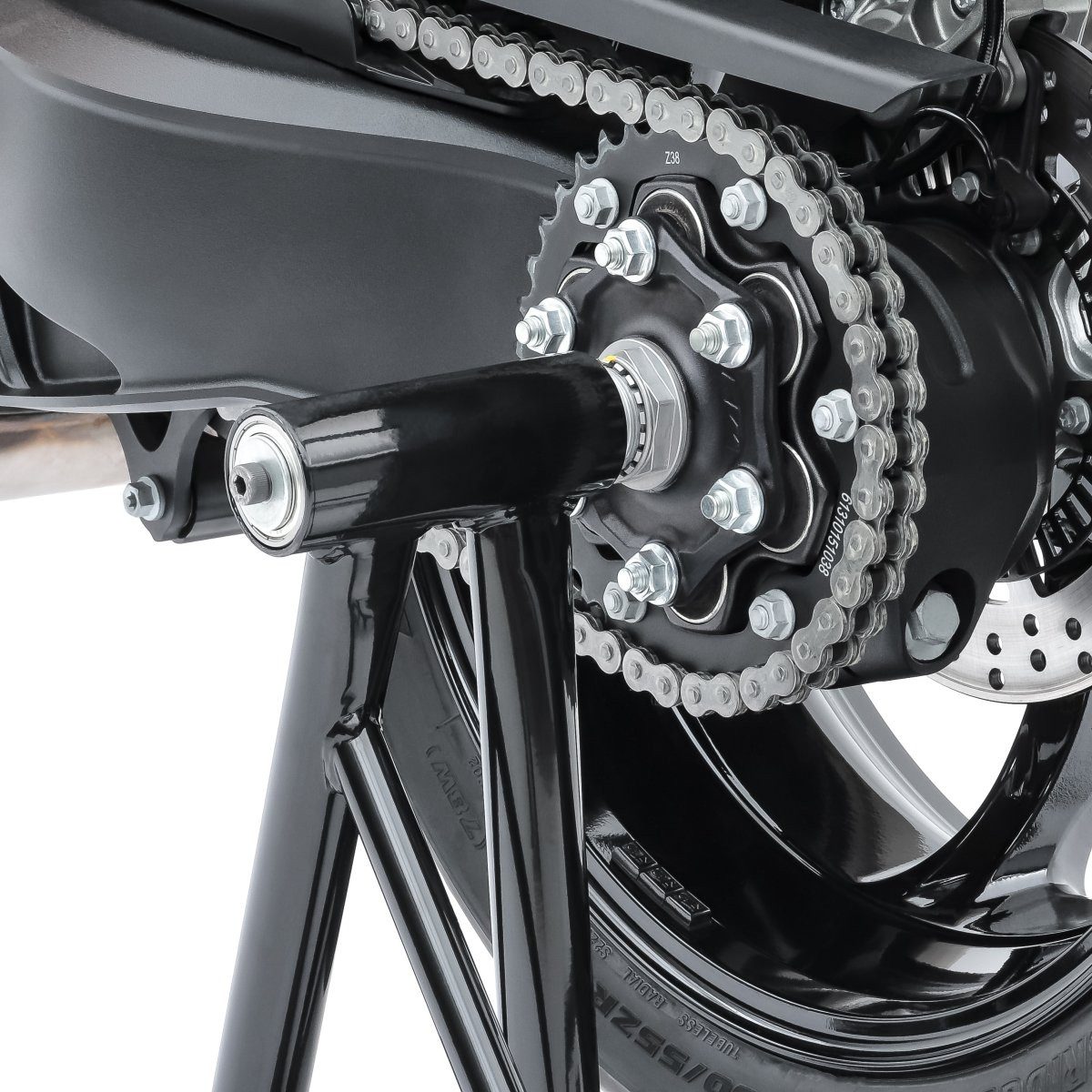 ConStands Motorradheber Einarm Montageständer Set für KTM 1390 Super Duke R / EVO 24-26 Rangie