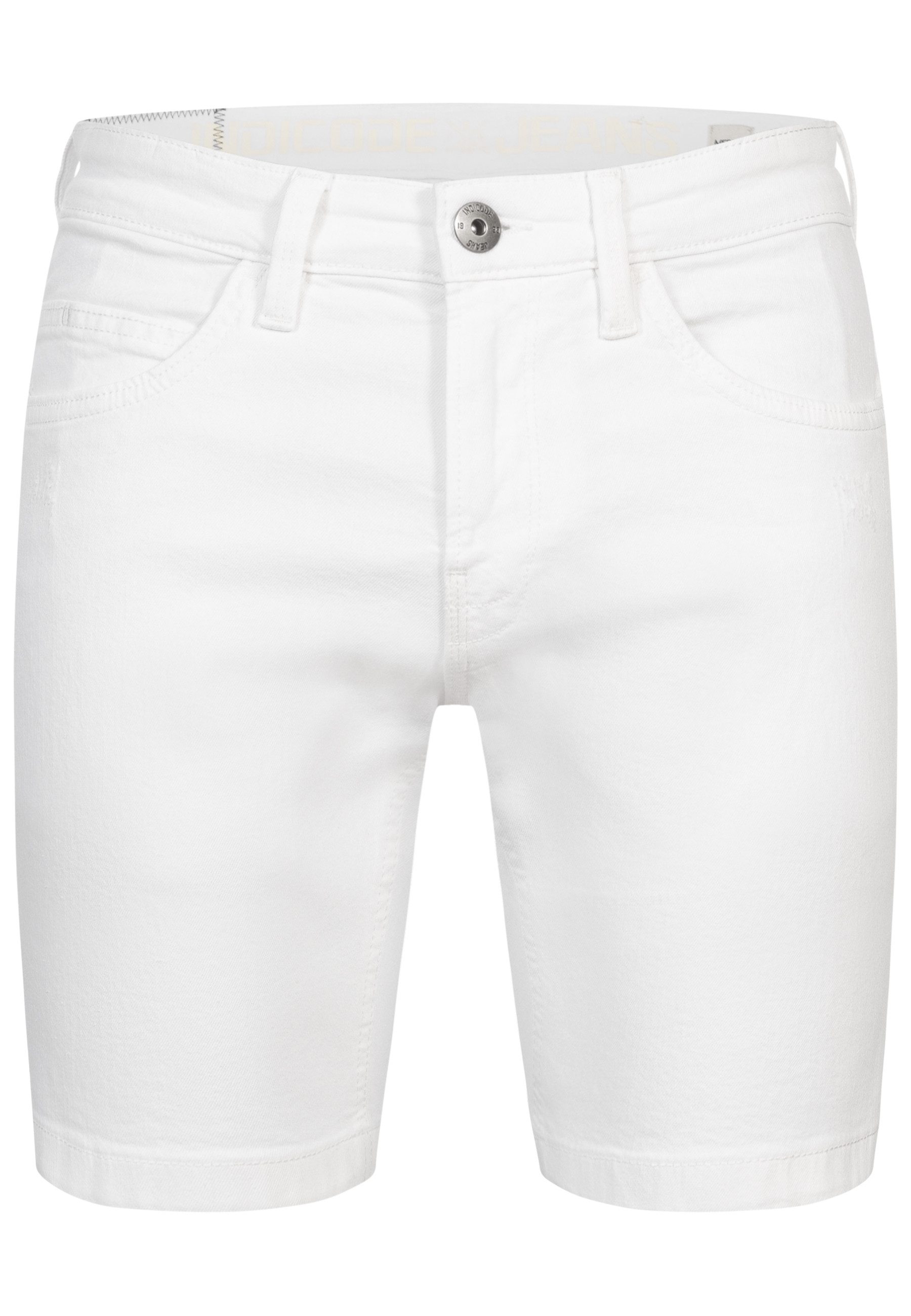 Indicode Jeansshorts Herren INMCFly Jeans Shorts Herrenshorts stretchy Deni günstig online kaufen