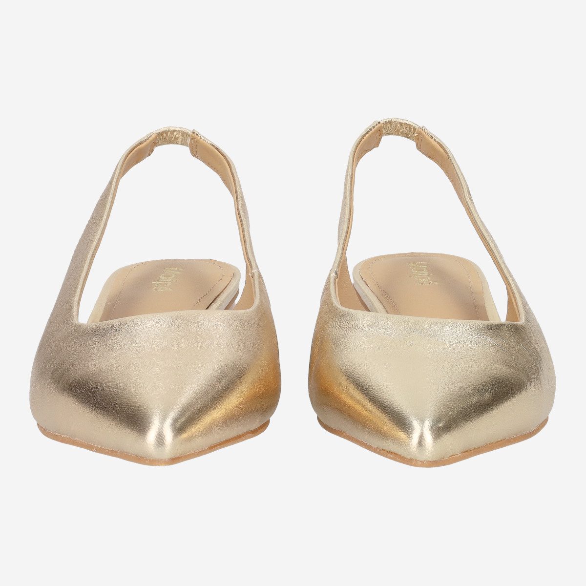 Maripé Maripé INGRID V.4 PLATINO, Peeptoes & Slingpumps, Gold, Damen Peepto günstig online kaufen