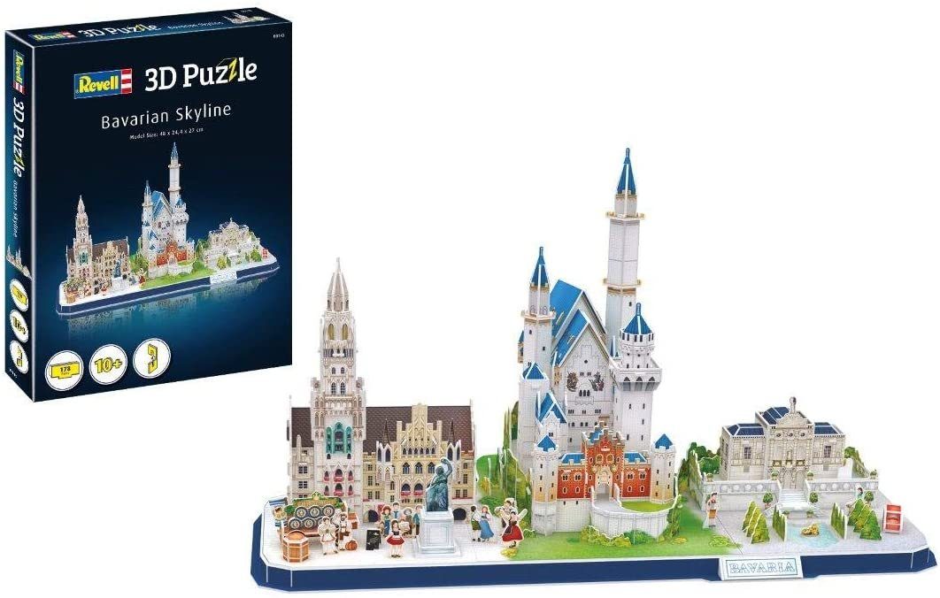 Skyline, 178 Puzzleteile Bayern Revell® Puzzle: Puzzle Revell 3D