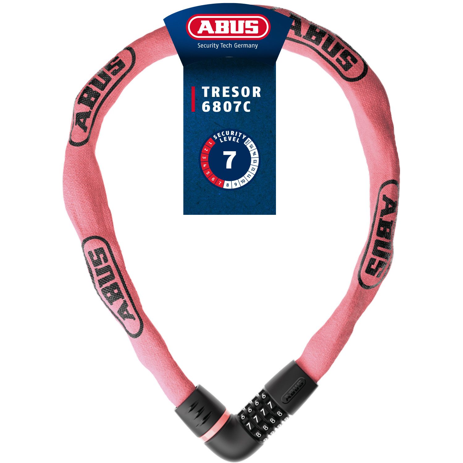 ABUS Kettenschloss Tresor 6807C