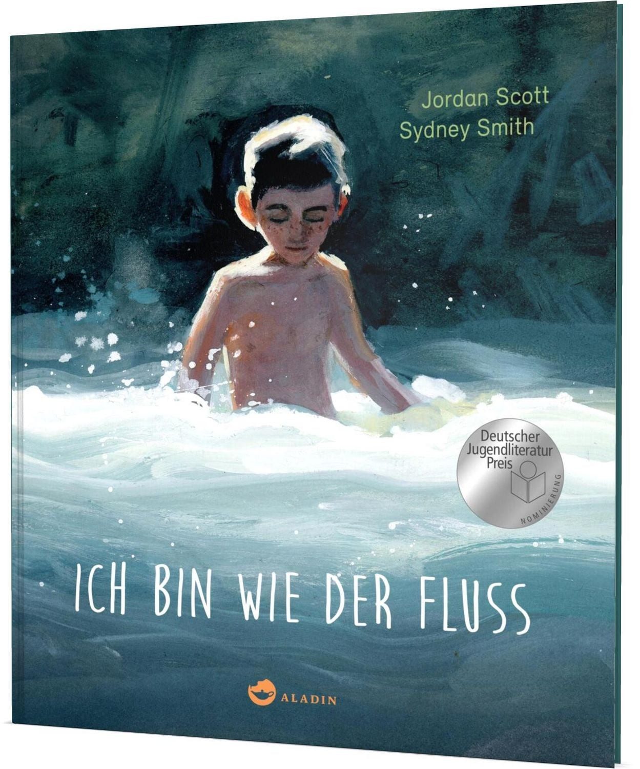 Ich bin wie der Fluss / Jordan Scott, Bilderbuch über die Kraft der Sprache – Nominiert für den Deutschen Jugendliteraturpreis 2022, Nominiert für: Deutscher Jugendliteraturpreis