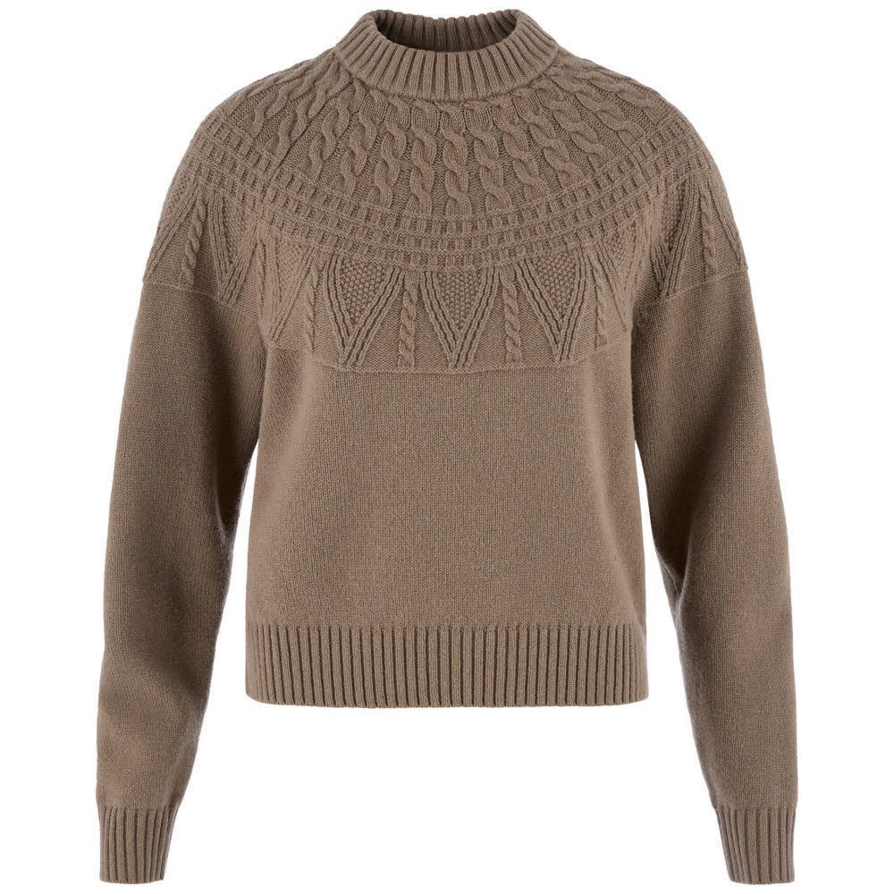 Fjällräven Longpullover oevik Solid Jacquard Knit W