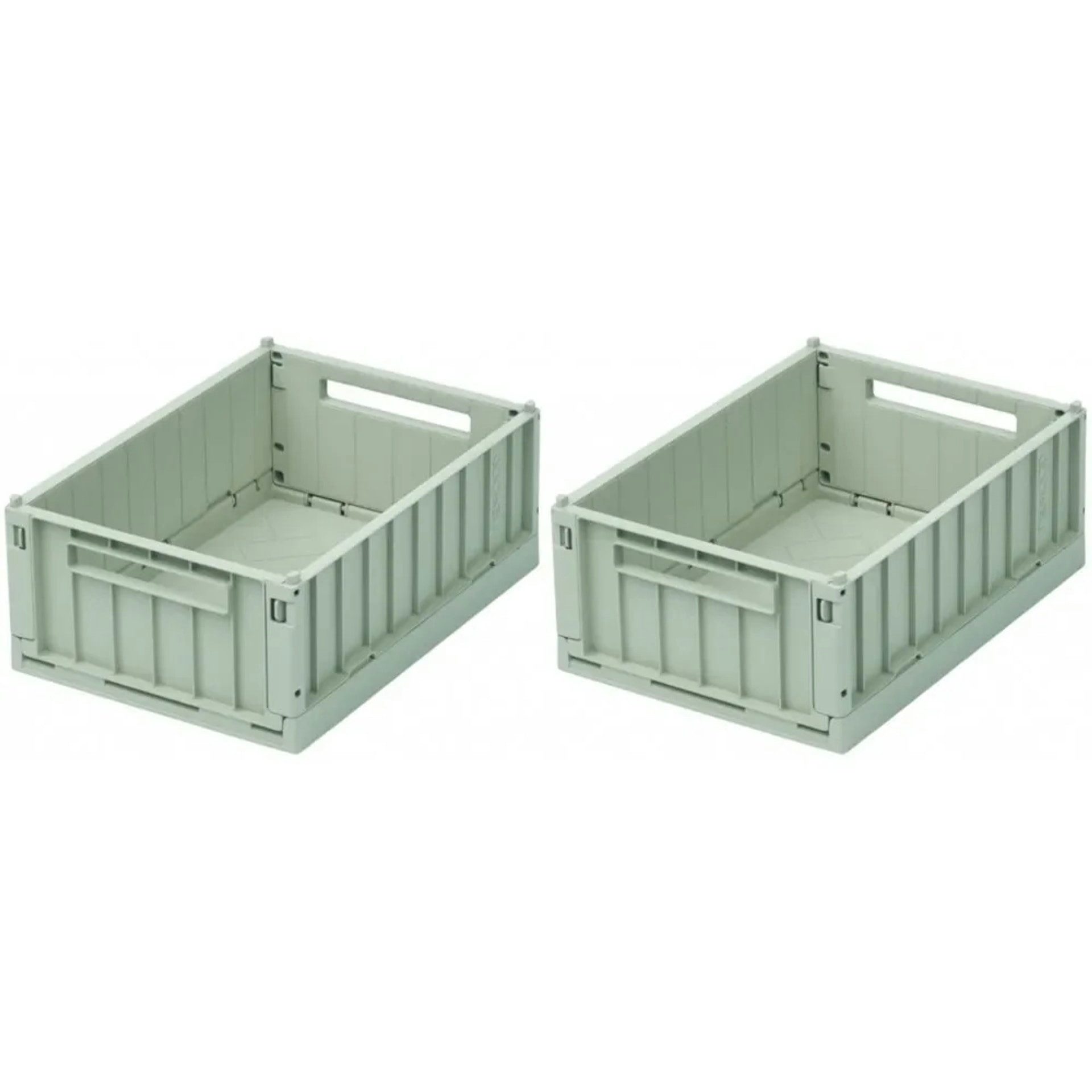 Liewood Aufbewahrungsbox Aufbewahrungsbox "Weston" 2er-Pack S pfefferminz