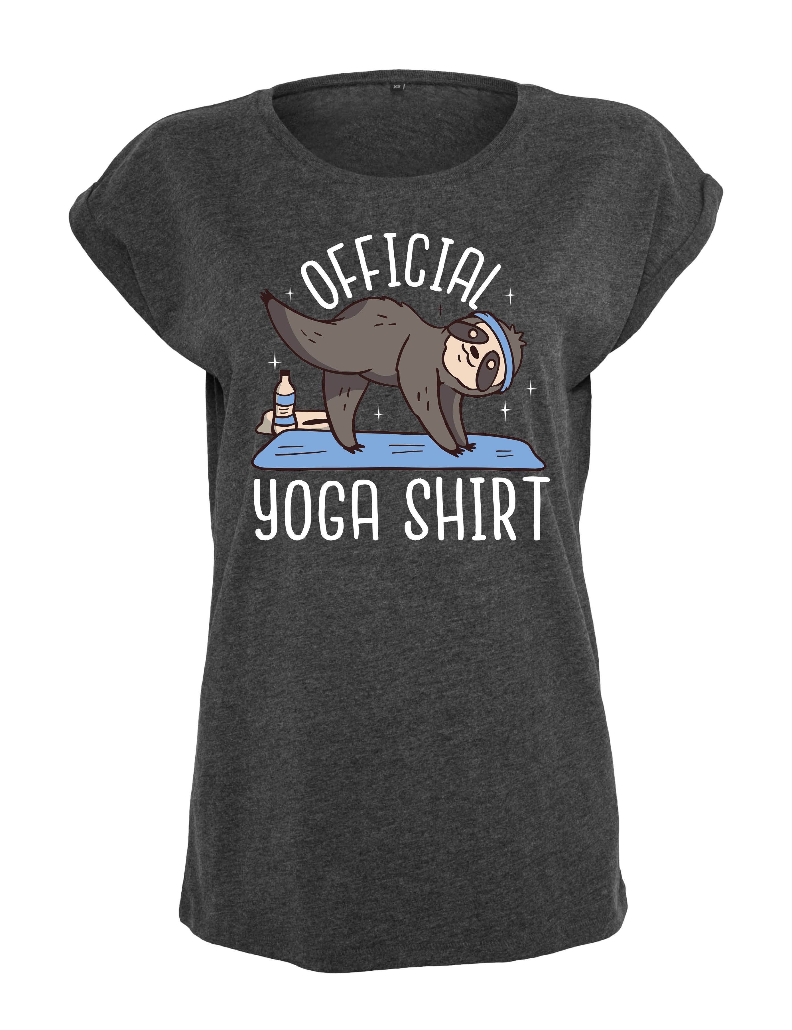 Youth Designz Print-Shirt "Official Yoga Shirt" günstig online kaufen