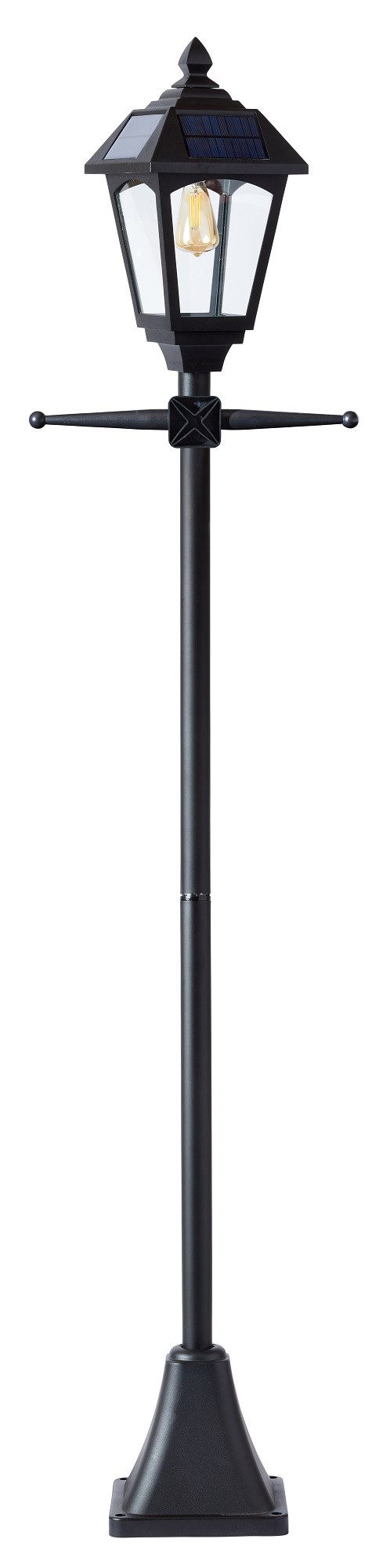 Smart Garden LED Solarleuchte Solar-Straßenlaterne Victoria 2,00 m (200 Lumen) extra hell, LED fest integriert, automatische Helligkeitsanpassung, energieeffizient, ohne Strom