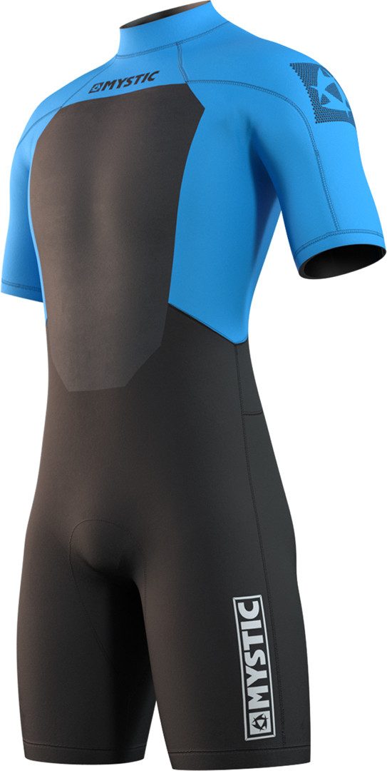 Mystic Neoprenanzug MYSTIC BRAND 3/2 BACK ZIP Shorty global blue