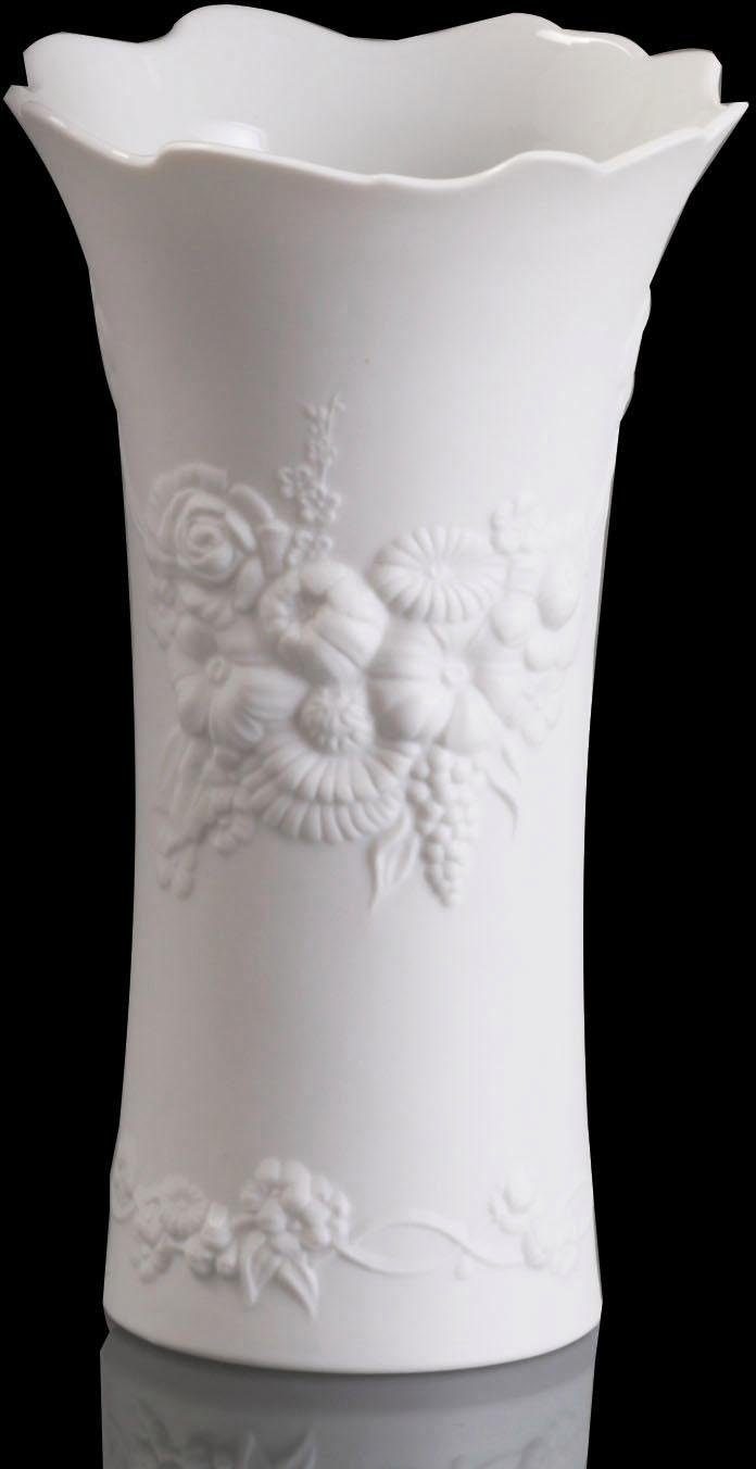 Flora Blumenvase Kaiser Dekoartikel Landhaus-Stil St), (Stück, Blumengefäß, Tischvase 1 Porzellan Vase Im