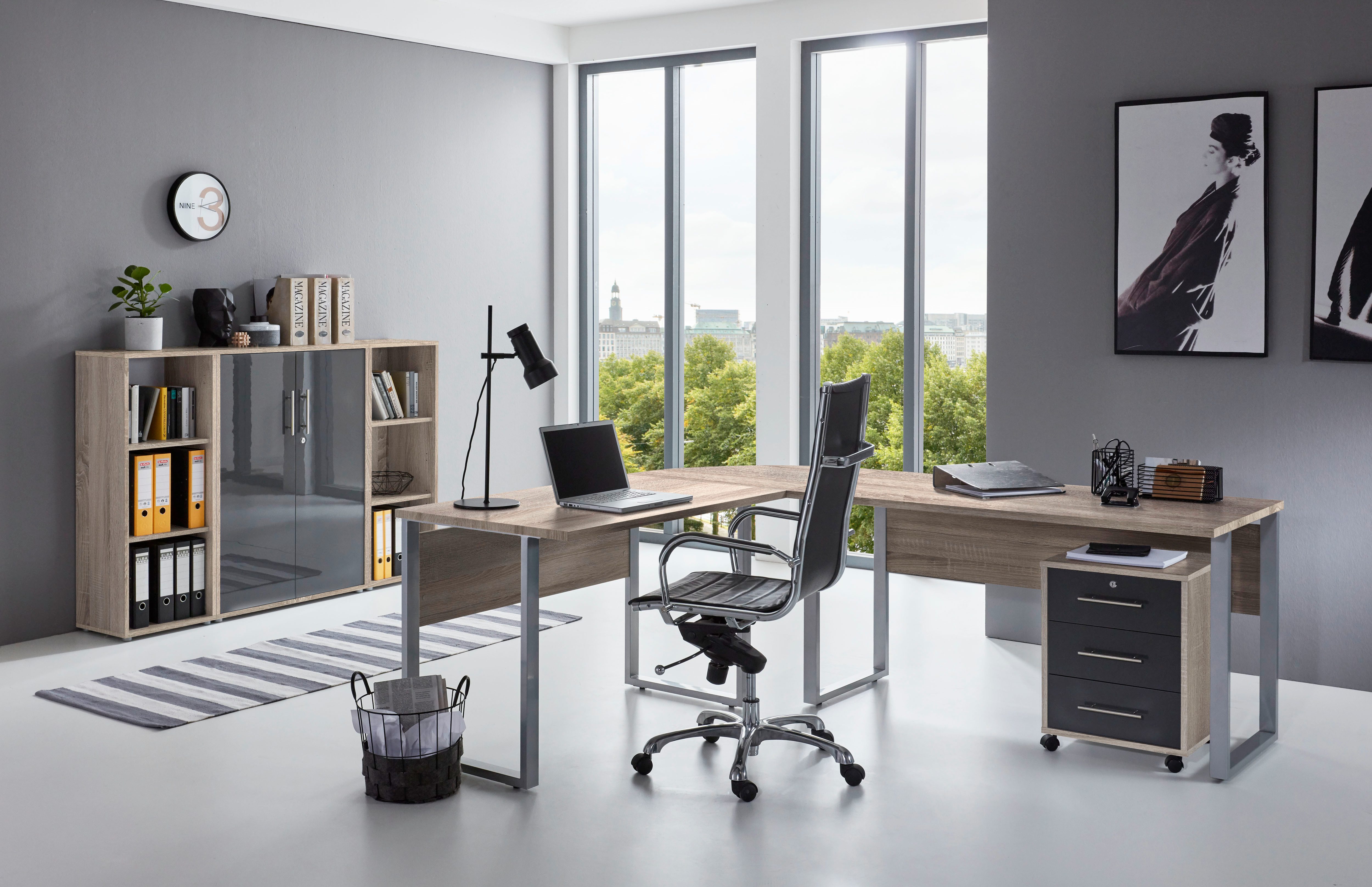 BMG Möbel Büromöbel-Set Office Edition Set günstig online kaufen
