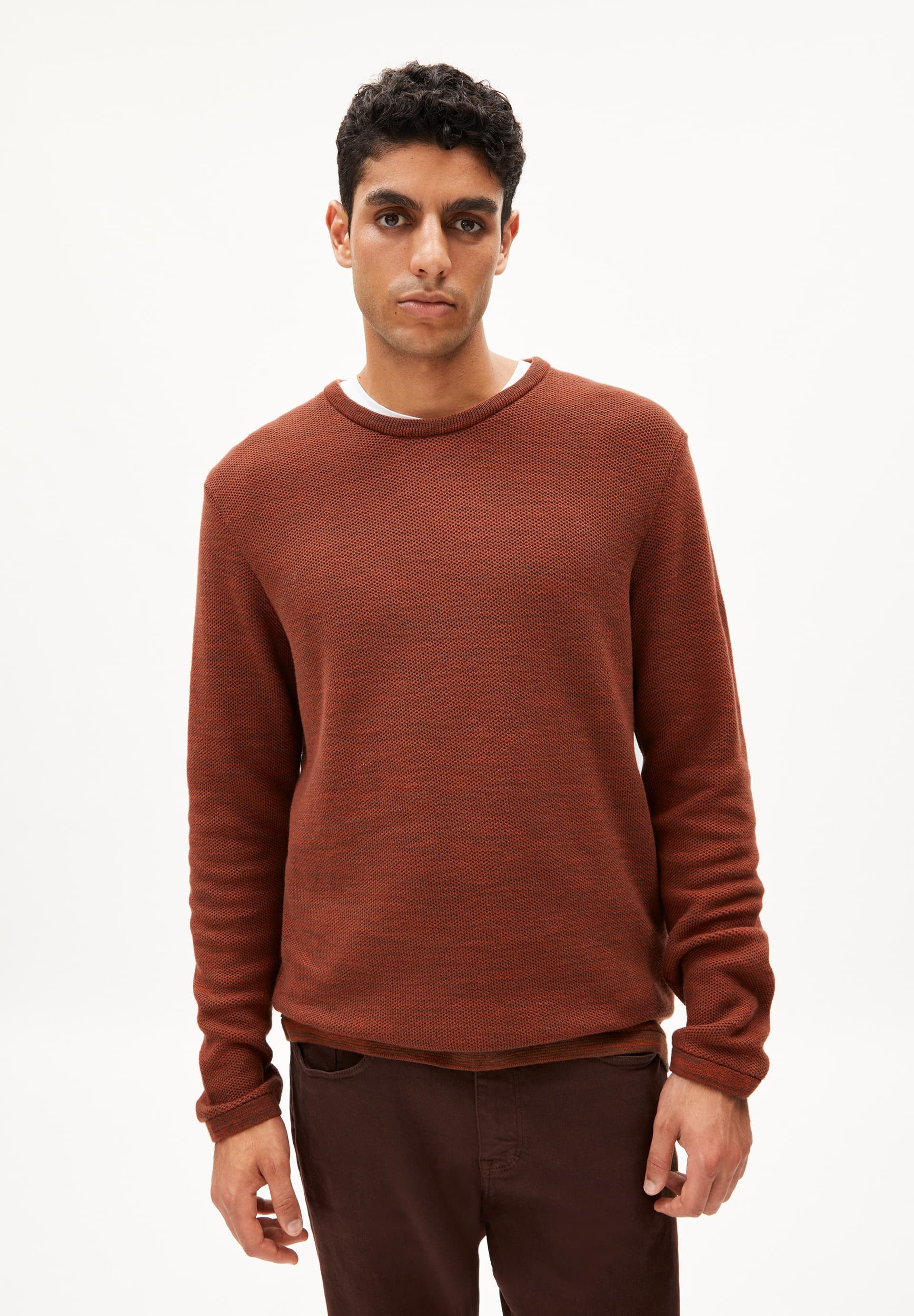 Strickpullover TOLAA Pullover aus Bio-Baumwolle