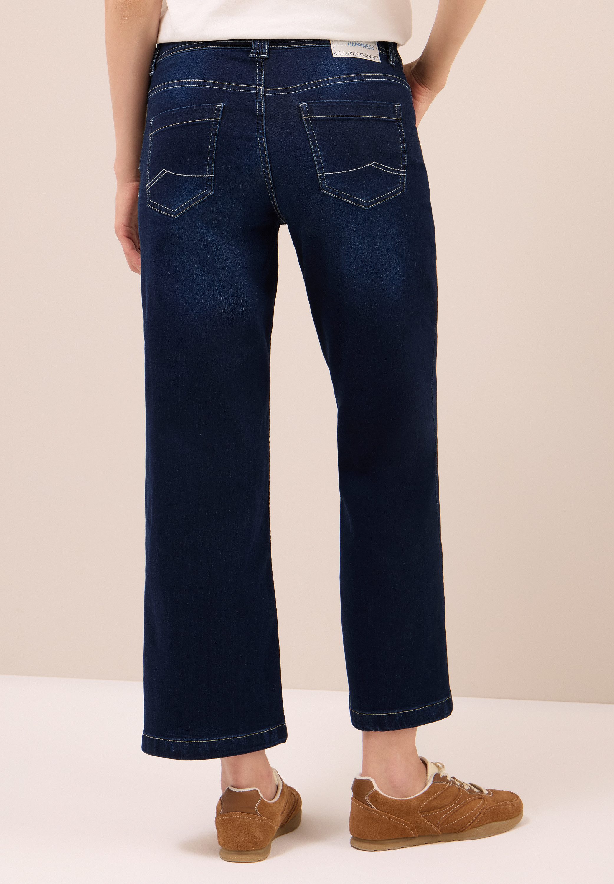 STREET ONE Loose-fit-Jeans aus Baumwolle mit günstig online kaufen